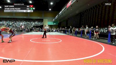 110 lbs Consi Of 4 - Ruby Jones, Weiser Wrestling Club vs Ayumi Jayne Pulido, FTCC
