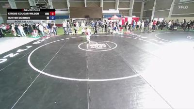 132 lbs Champ. Round 1 - Atreus Cougar Wilson, Champions Wrestling Club vs Hunter McBride, Ridgeline Riverhawks
