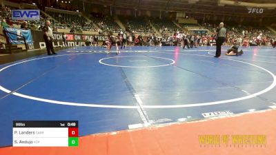 89 lbs Consi Of 32 #2 - Parker Landers, Carroll Wrestling Club vs Santino Andujo, Valiant Prep