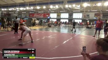 115 lbs 1st Place Match - Foster Peterson, Renegade Wrestling Club vs Karson Poe, Elevate Wrestling Club