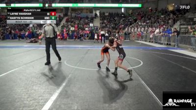 50 lbs Cons. Round 2 - Layne Vaughan, Bonner Springs vs Eastyn Schridde, Great Bend Wrestling Club