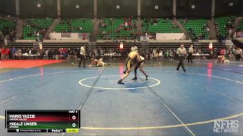 6A 106 lbs Cons. Round 3 - Mario Yazzie, Pinson Valley vs Mikale Unger, Athens