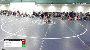 65 lbs Consi Of 4 - Kai Chilcote, OH vs Greyson Brown, VA