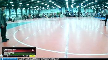 100 lbs Rd# 1 9:00am Friday - Jaxon Felker, Terps Demons vs Cruz Little, Ranger WC