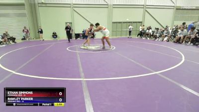 285 lbs 2nd Wrestleback (16 Team) - Ethan Simmons, Louisiana Red vs Rawley Parker, Virginia Red