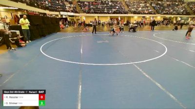 Boys 3rd-4th Grade - 56 Semis - Rylan Ressler, DC Elite Wrestling vs Owen Slinker, Sebolt Wrestling Academy