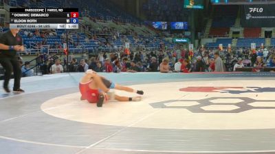 94 lbs Cons. Sub-semis - Dominic DeMarco, IL vs Eldon Roth, WI