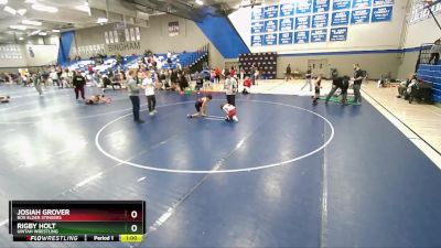 71-74 lbs Round 2 - Josiah Grover, Box Elder Stingers vs Rigby Holt, Uintah Wrestling