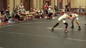 82 lbs Semis & 1st Wrestleback (8 Team) - Malec Ksebe, Armory Red vs Maverik Wilson, Armory Blue