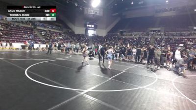 84 lbs Champ. Rd Of 16 - Gage Miller, Steel City Reloaded Wrestling Club vs Michael Dunn, Ridge Wrestling Club