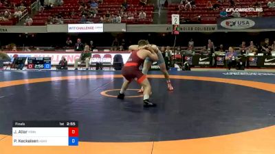 79 kg Final - Jake Allar, Minnesota Regional Training Center vs Parker Keckeisen, Askren Wrestling Academy North Shore