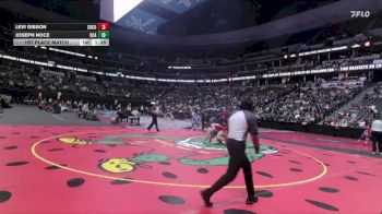 175-2A 1st Place Match - Joseph Noce, Dayspring Christian Academy vs Levi Gibson, Crowley County