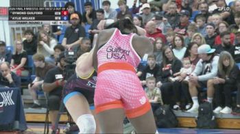 76 kg Champ. Round 2 - Dymond Guilford, USOPC/TMWC vs Kylie Welker, IWWC/TMWC