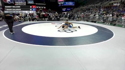 150 lbs Champ. Rd Of 128 - Ramsey Williams, SD vs Isaiah Gallegos, CO