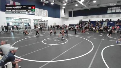 120 lbs Cons. Round 3 - Kasra Amir Mostofiyan, Rancho Bernardo Wrestling Club vs Waylon Purzycki, El Dorado High School