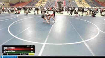 159-159 B Round 2 - Seth Martin, ID vs Logan Lodel, WI