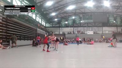 110-120 lbs Cons. Round 2 - Joselyn Llanos, Aurora (East Aurora) vs Madizyn Megrant, Pekin High Schhol