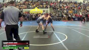 124 lbs Champ. Round 1 - Raiden Boney (se3), Ohio G2 vs Kyler Aills (sw5), Unattached