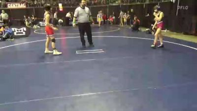 95 lbs Consy 1 - Hunter Ammerman, Glendale vs Luke Brownback, Wilson