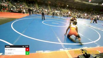 145 lbs Quarterfinal - MONTOYIA ALSUP, Saint Louis Warriors vs Duane Leslie, Team Real Life