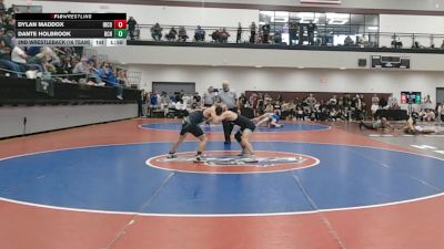 113 lbs 2nd Wrestleback (16 Team) - Dante Holbrook, Brantley County HS vs Dylan Maddox, Irwin County