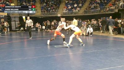 125 lbs Consy 3 - Johnathon Beatty, Pequea Valley vs James Williams, Pittston