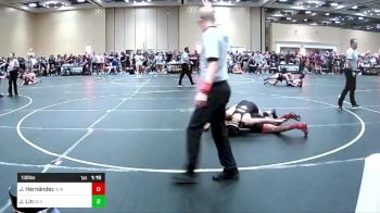 132 lbs Round Of 256 - Josue Hernández, DUB Wrestling vs Jayden Lin, Silverback WC