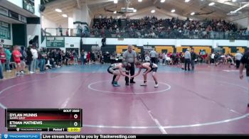 130 lbs Quarterfinal - Ethan Mathews, Kuna vs Dylan Munns, Nampa West