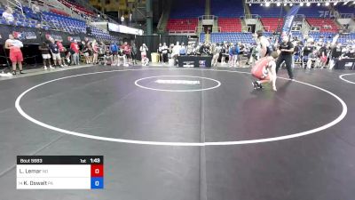 215 lbs Cons 32 #2 - Lincoln Lemar, ND vs Kevin Oswalt, PA