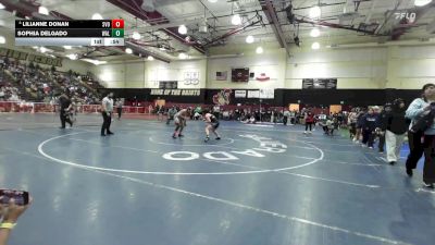 145 lbs Cons. Round 4 - Lilianne Donan, Silverado vs Sophia Delgado, Walnut