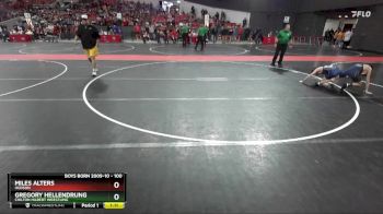 100 lbs 5th Place Match - Gregory Hellendrung, Chilton Hilbert Wrestling vs Miles Alters, Hudson