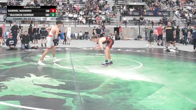 100 lbs Champ. Rd Of 16 - Maximus Durrer, Oakdale Wrestling Club vs Gabriel Navarro, Spring Hills Wrestling