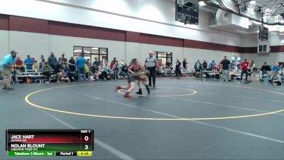 97-109 lbs Round 2 - Jace Hart, Alphas WC vs Nolan Blount, Lebanon Tiger WC