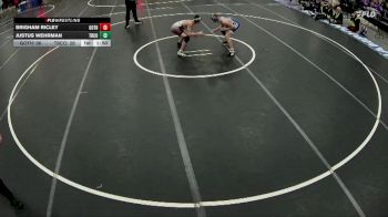 106 lbs Semis & 1st Wrestleback (8 Team) - Brigham Ricley, Gothenburg vs Justus Wehrman, Tri County
