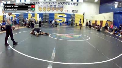 215 lbs Quarterfinals (8 Team) - Jean Gonzalez, Osceola (Kissimmee) vs Roderick Jones, Wellington Community Hs