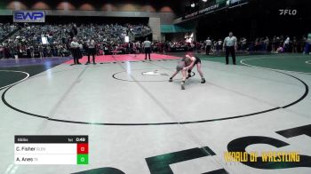 65 lbs Consi Of 8 #1 - Camille Fisher, Glenns Ferry Wrestling Club vs Adelina Anes, Team Selma
