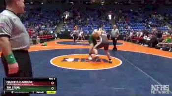 220 lbs Semis & 1st Wrestleback (8 Team) - Marcello Aguilar, Joliet (Catholic Academy) vs Tim Stohl, Geneseo