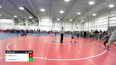 52 lbs Round Of 32 - Dylan Padeiro, Raiders Wrestling Club vs Zachary Zupkosky, Merrimack