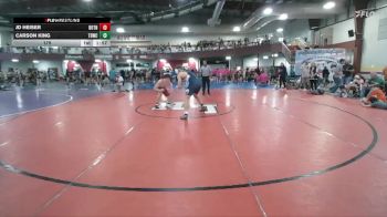 175 lbs Round 2 (12 Team) - Carson King, Top Dog Wrestling Club vs JD Heiser, Boyertown
