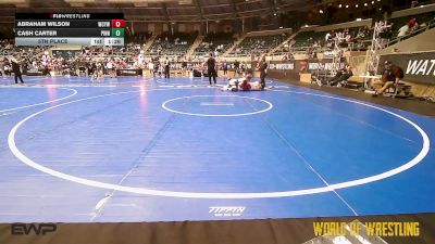 5th Place - Abraham Wilson, Webb City Youth Wrestling vs Cash Carter, PINnacle