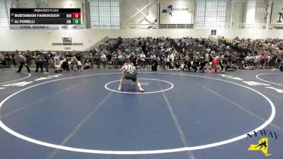 138 lbs Cons. Round 2 - Aj Porelli, Club Not Listed vs Rustamjon Farkhodov, Willpower Wrestling Club