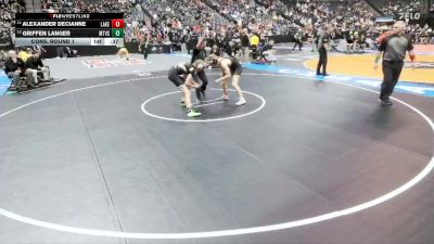 144-5A Cons. Round 1 - Alexander DeCianne, Lakewood vs Griffen Langer, Mountain Vista