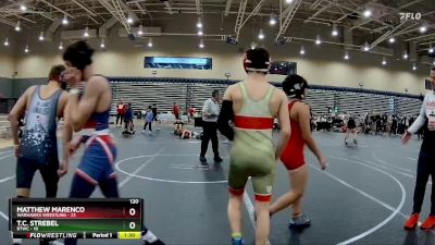 120 lbs Round 4 (8 Team) - Frankie Rella, BTWC vs Ayden Little, Warhawks Wrestling