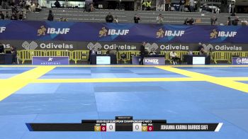 Johanna Karina Barros Safi vs Christelle Helene P. Slimani 2026 European Jiu-Jitsu IBJJF Championship