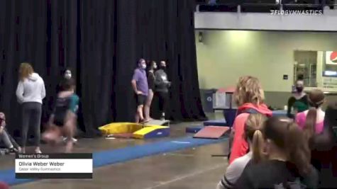 Olivia Weber Weber - Women's Group, Cedar Valley Gymnastics - 2021 Women's Xcel Region 4 Championships