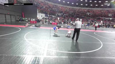 69 lbs Cons. Round 5 - Lyndon Holden, Badger Youth Wrestling vs Ramazan Dauti, Maverick Training Center