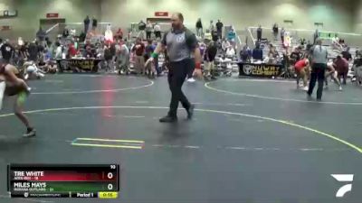 82 lbs Semis & 1st Wrestleback (8 Team) - Tre White, Ares Red vs Miles Mays, Indiana Outlaws