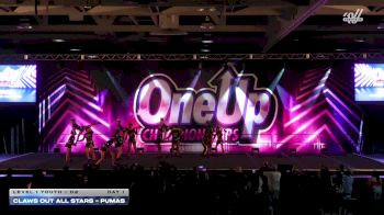 Claws Out All Stars - Pumas [2025 L1 Youth - D2 Day 1] 2025 One Up SoCal Nationals