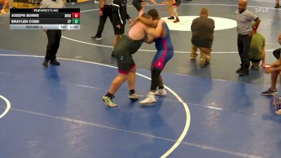 285 lbs Round 4 - Joseph Burns, Sweet Home High School vs Braylen Cobb, Carlisle PA