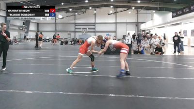 138 lbs Cons. Sub-semis - Maggie Boncosky, Indiana University vs Hannah Bryson, Boston University